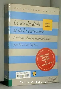 Le Jeu du droit et de la puissance : Précis de relations internationales