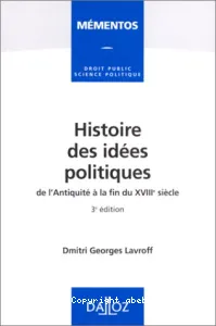 Histoire des idées potiques : de l'Antiquité à la fin du XVIIIe siècles.