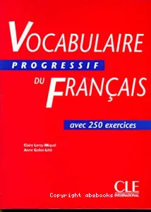 Vocabulaire progressif du français