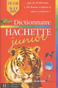 Dictionnaire Hachette junior