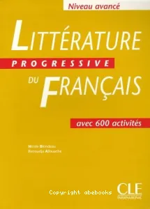 Littérature progressive du français niveau avancé