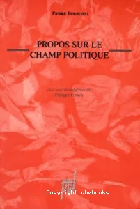 Propos sur le champ politique