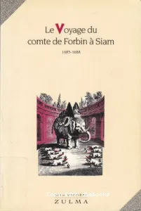 Le voyage du comte de Forbin à Siam