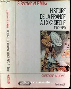 Histoire de la France au XXe siècle 1900-1930