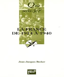 La France de 1914 à 1940