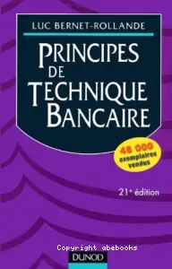 Principes de technique bancaire