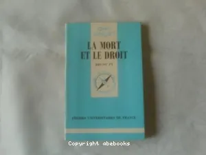 La mort et le droit