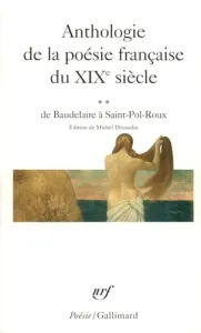 Anthologie de la poésie française du XIXè siècle