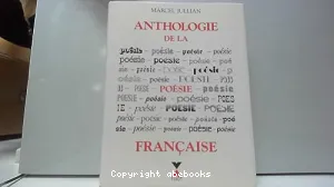 Anthologie de la poésie française (éd. FIXOT)