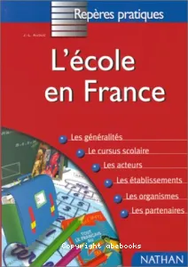 L'Ecole en France (éd. Nathan)