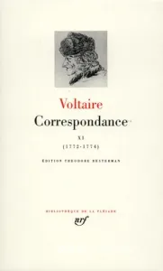 Correspondance XI (juillet 1772-décembre 1774)