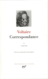 Correspondance X (1769-1772)