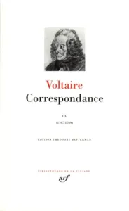 Correspondance IX (1767-1769)