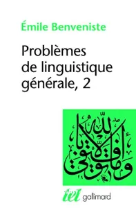 Problèmes de linguistique générale II