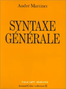 Syntaxe général