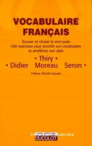 Vocabulaire français