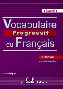 Vocabulaire progressif du français, B2 C1, avancé