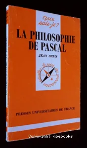 La Philosophie de Pascal