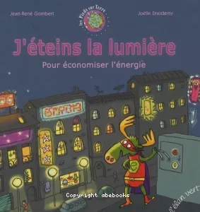 J'éteins la lumière por économiser l'énergie