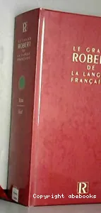Le Grand Robert de la langue française III
