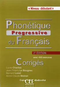 Phonétique progressive du français, A1 débutant