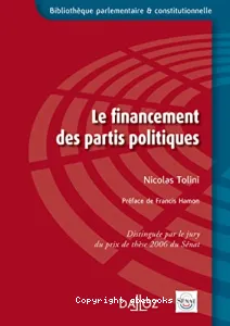 Le Financement des partis politiques