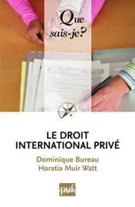 Le droit international privé