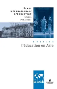 Revue internationale d'éducation n° 68 avril 2015 : L'Education en Asie