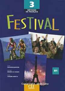 Festival 3 - Livre de l'élève, B1