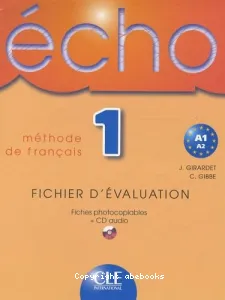 Echo 1 - Fichier d'évaluation, A1-A2