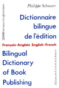 Dictionnaire bilingue de l'édition