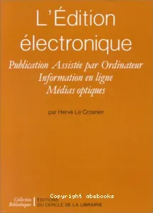 L'Edition électronique
