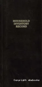 Household inventory record