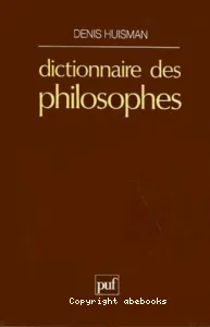 Dictionnaire des philosophes (A-J)