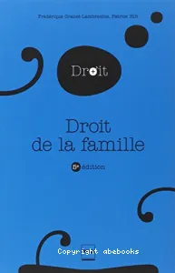 Droit de la famille