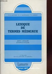 Lexique de termes médicaux