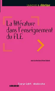 La littérature dans l'enseignement du FLE