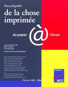 Encyclopédie de la chose imprimée : Du papier à l'écran