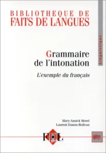 Grammaire de l'intonation, l'exemple du français