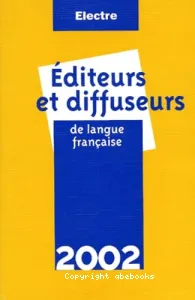 Editeurs et diffuseurs de langue française