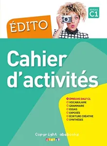 Edito - Cahier d'activités C1