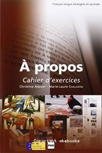 À​ propos - Cahier d'exercices B1-B2