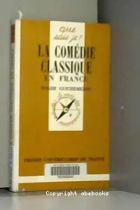 La comédie classique en France