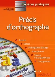 Précis d'orthographe