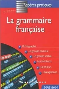 La grammaire française