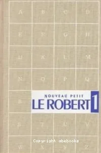 Le nouveau Petit Robert