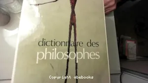 Dictionnaire des philosophes