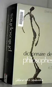 Dictionnaire des philosophes