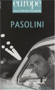 Europe, n° 947 : Pier Paolo Pasolini