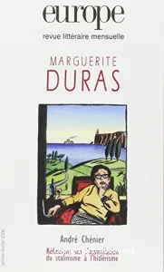 Europe, n° 921-922 : Marguerite Duras